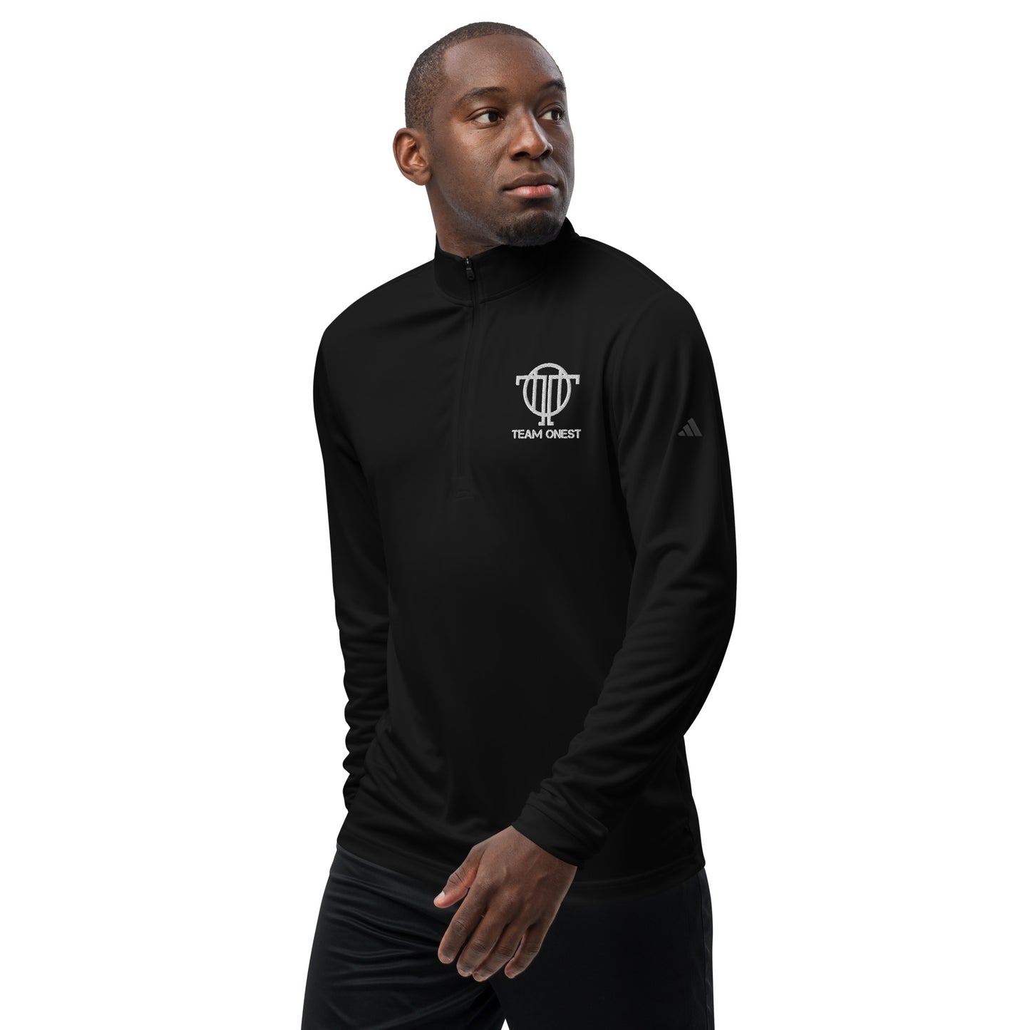Quarter Zip Pullover (White)