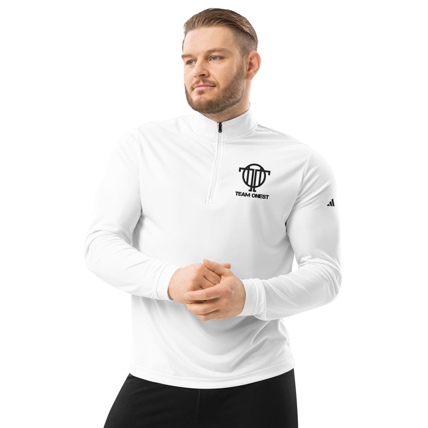 Quarter Zip Pullover (Black)