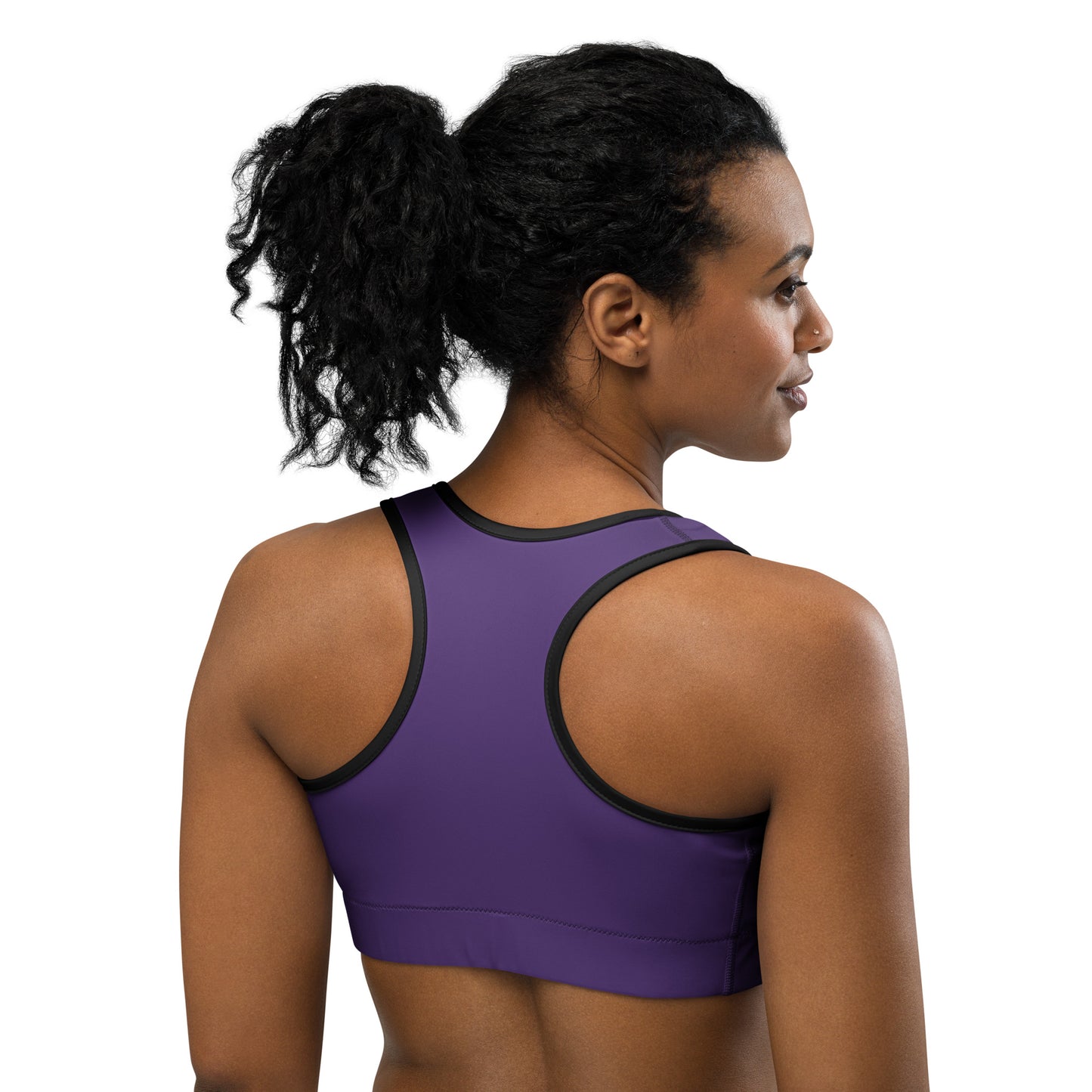 Purple Sports Bra (Red)