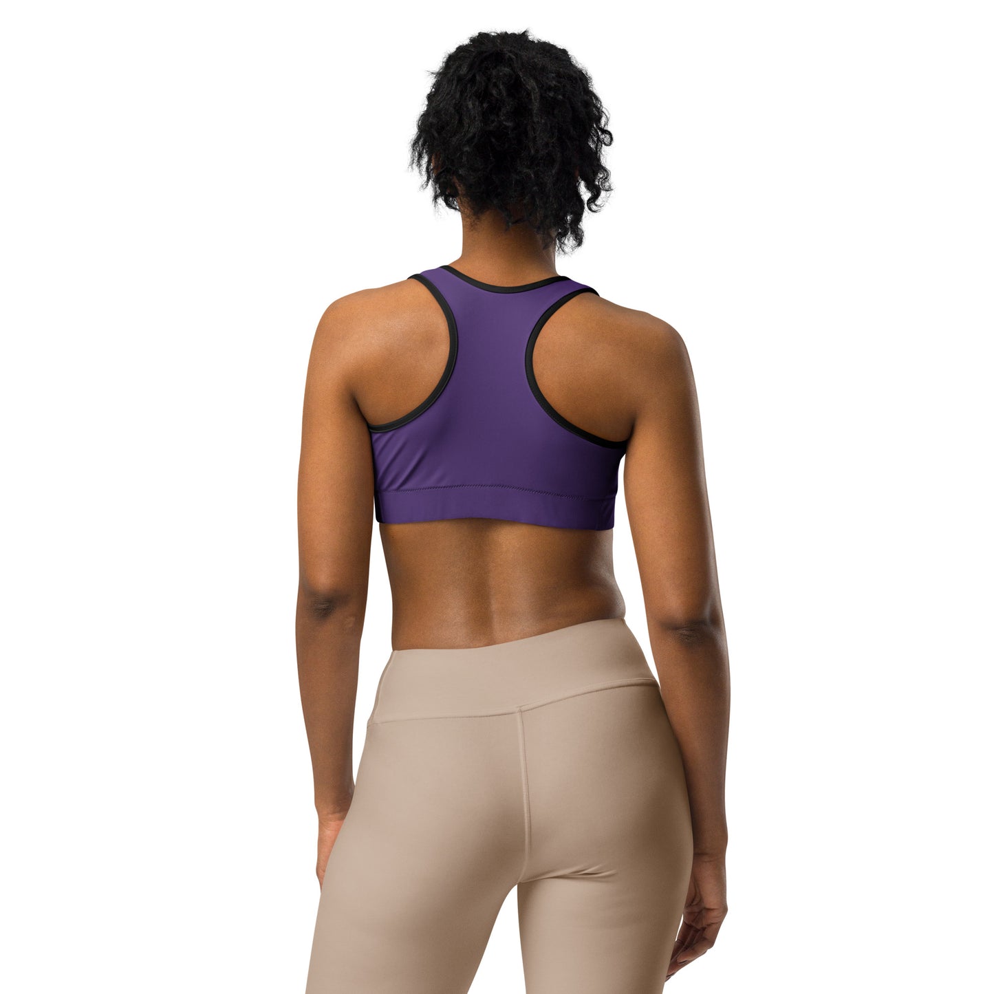 Purple Sports Bra (Red)