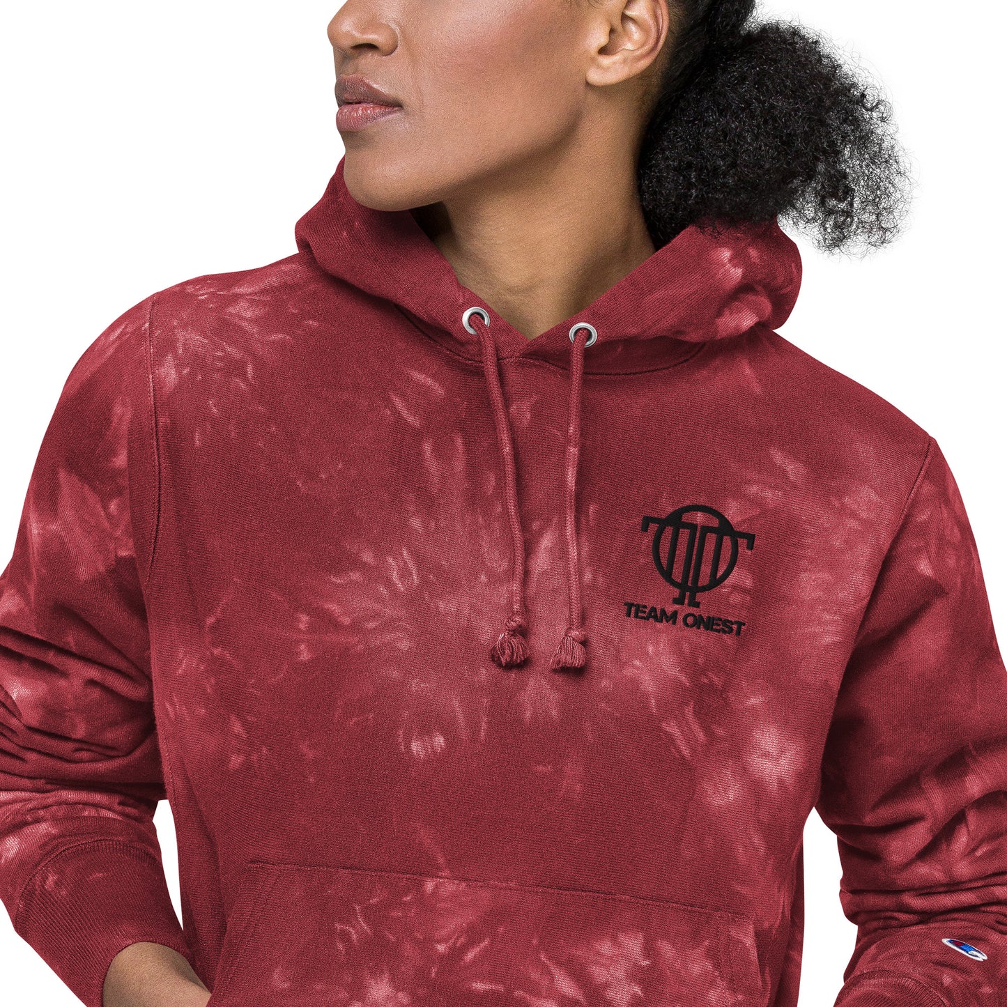 Tie-Dye Hoodie (Black)