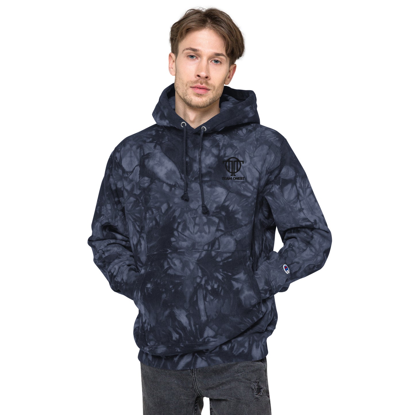 Tie-Dye Hoodie (Black)