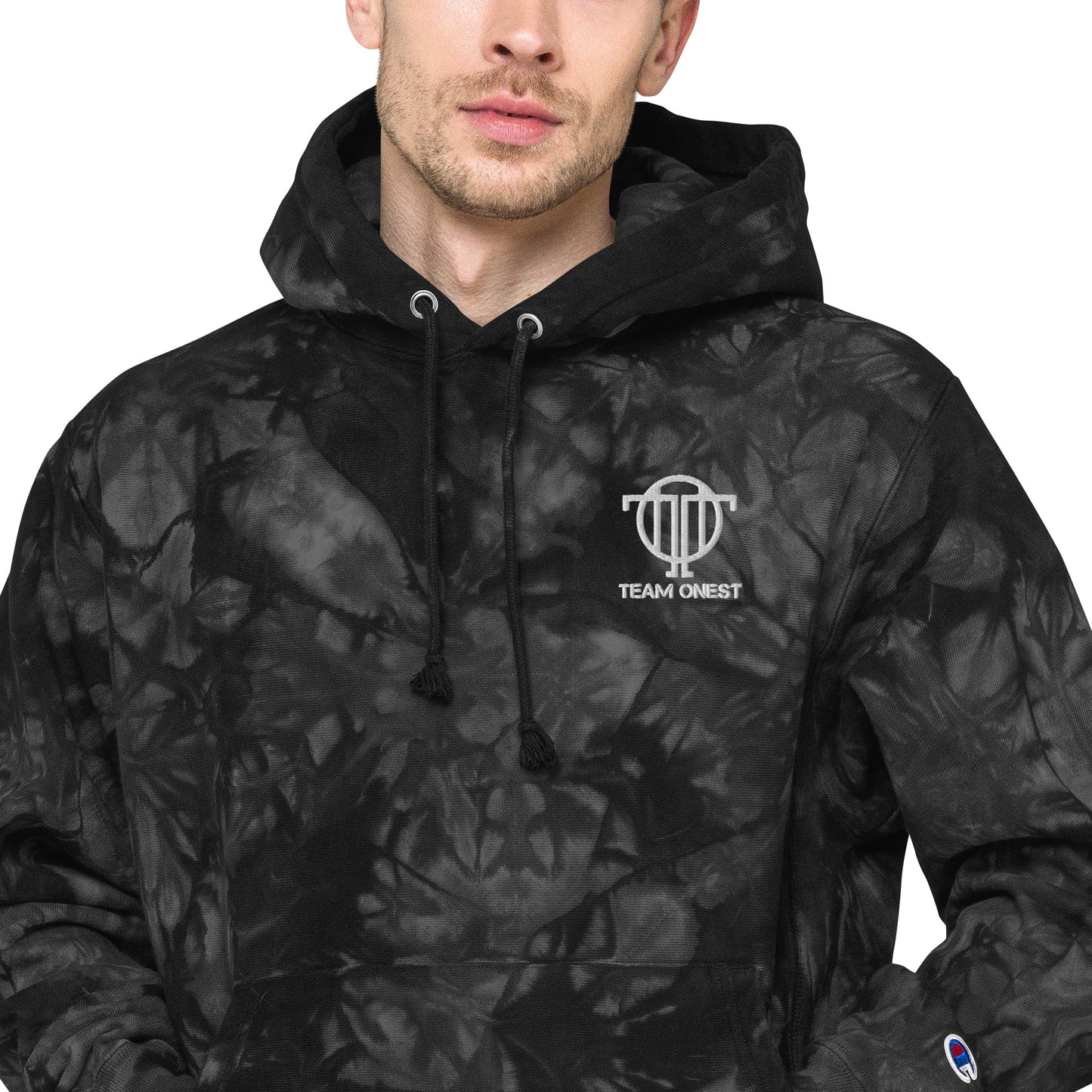 Tie-Dye Hoodie (White)