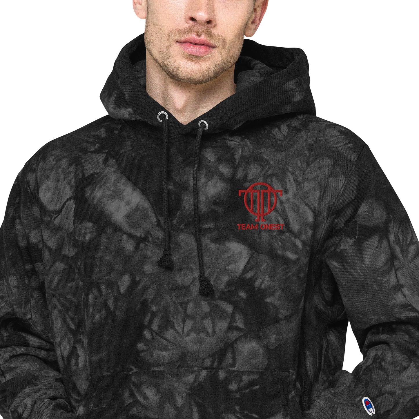 Tie-Dye Hoodie (Red)