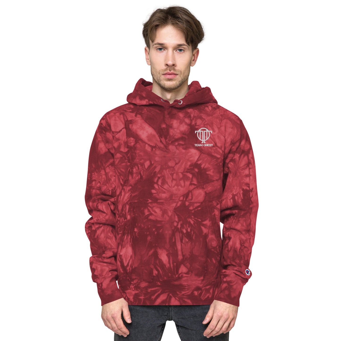 Tie-Dye Hoodie (White)