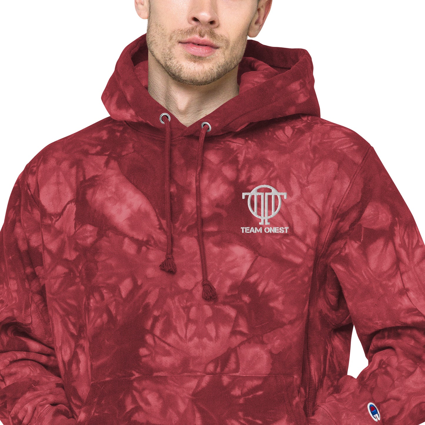Tie-Dye Hoodie (White)