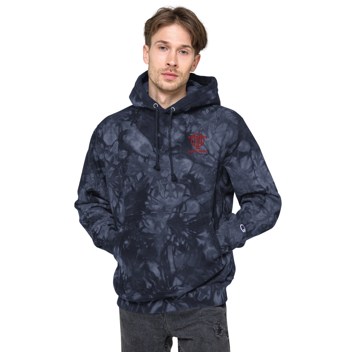 Tie-Dye Hoodie (Red)