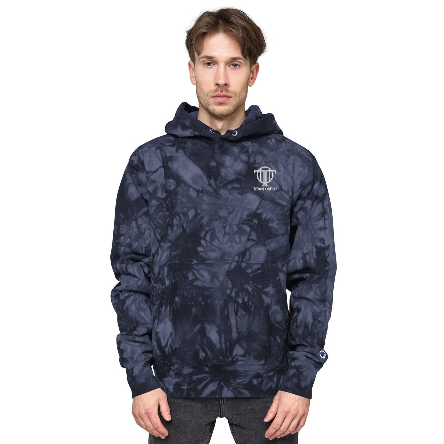 Tie-Dye Hoodie (White)