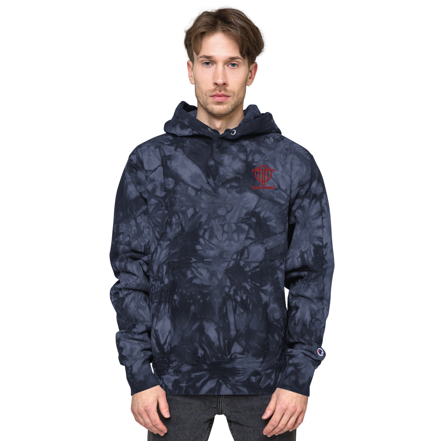 Tie-Dye Hoodie (Red)