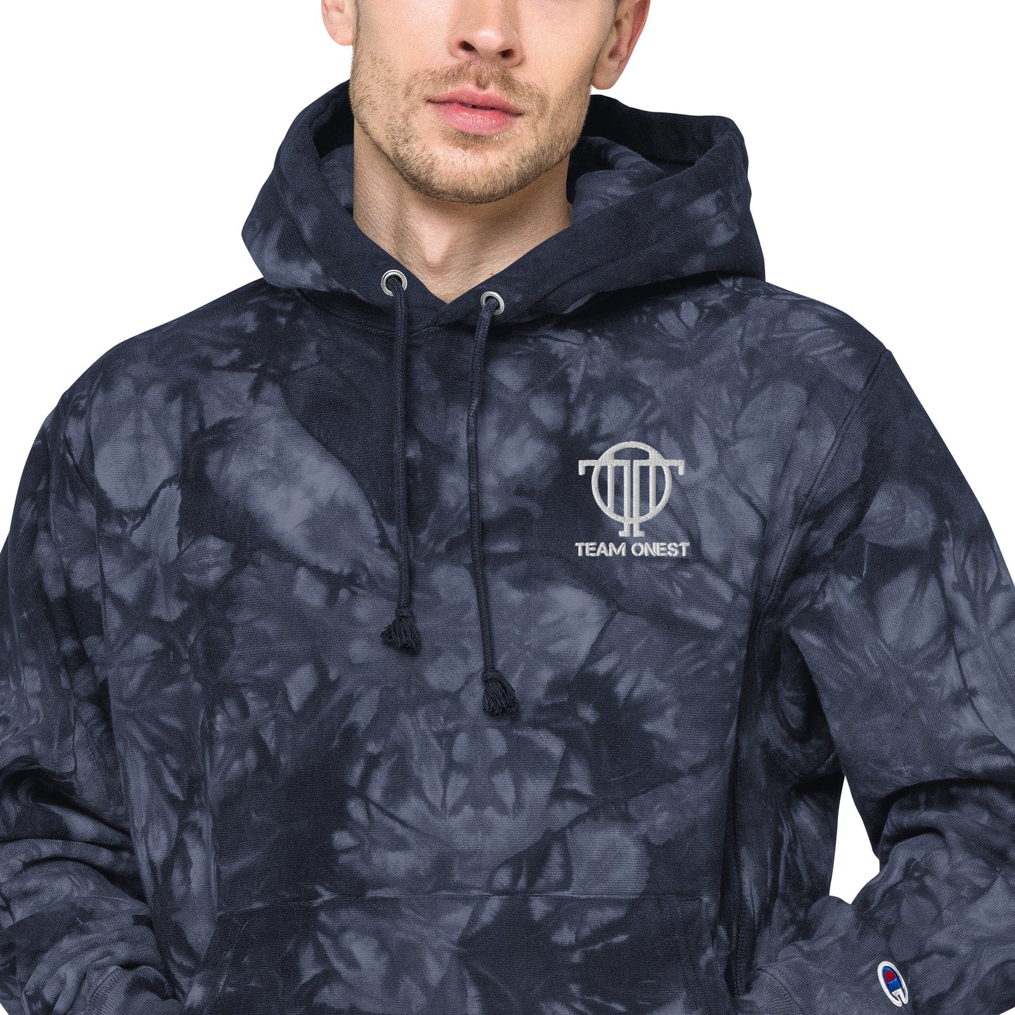 Tie-Dye Hoodie (White)