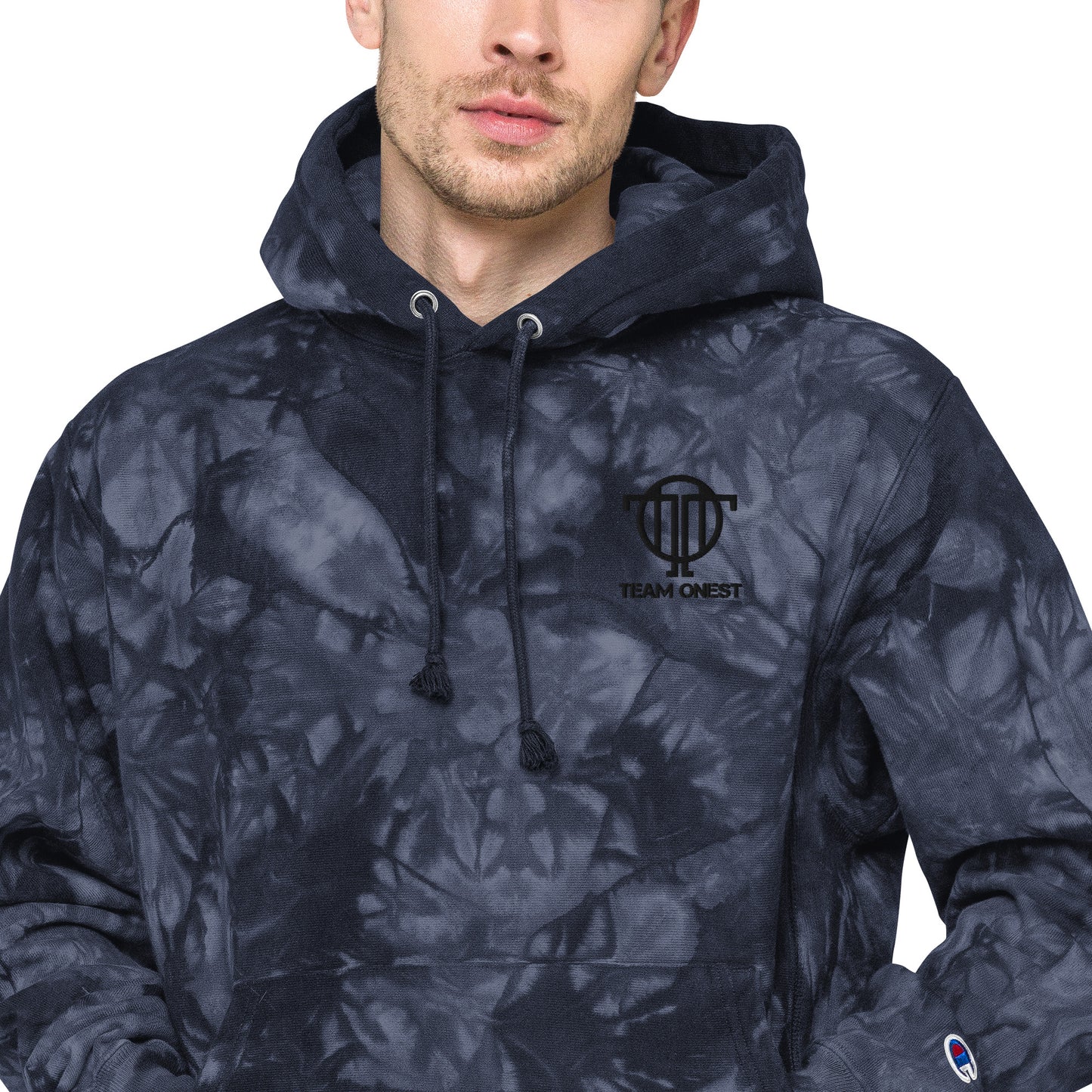 Tie-Dye Hoodie (Black)