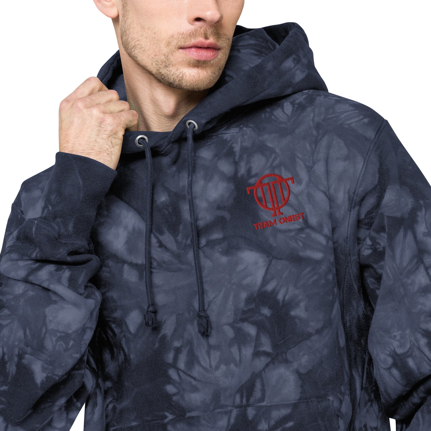 Tie-Dye Hoodie (Red)